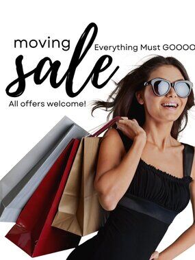 MOVING SALE!